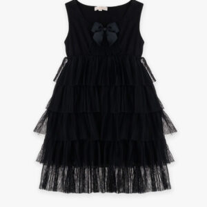 Vestito nero in tulle PLEASE