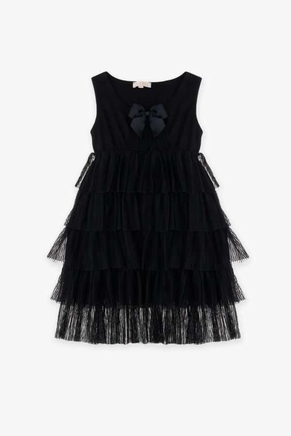 Vestito nero in tulle PLEASE